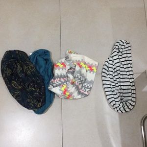 Target scarves, set of 3